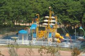 문화공원 물놀이시설 전경